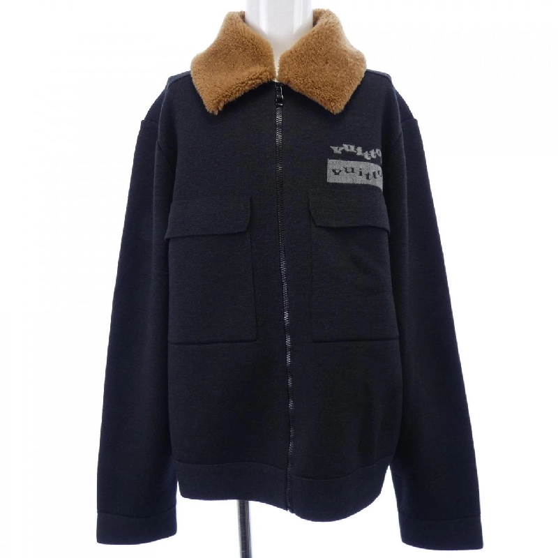 Áo khoác len LOUIS VUITTON với cổ lông HON33WZLL - Hàng hiệu Authentic 894728