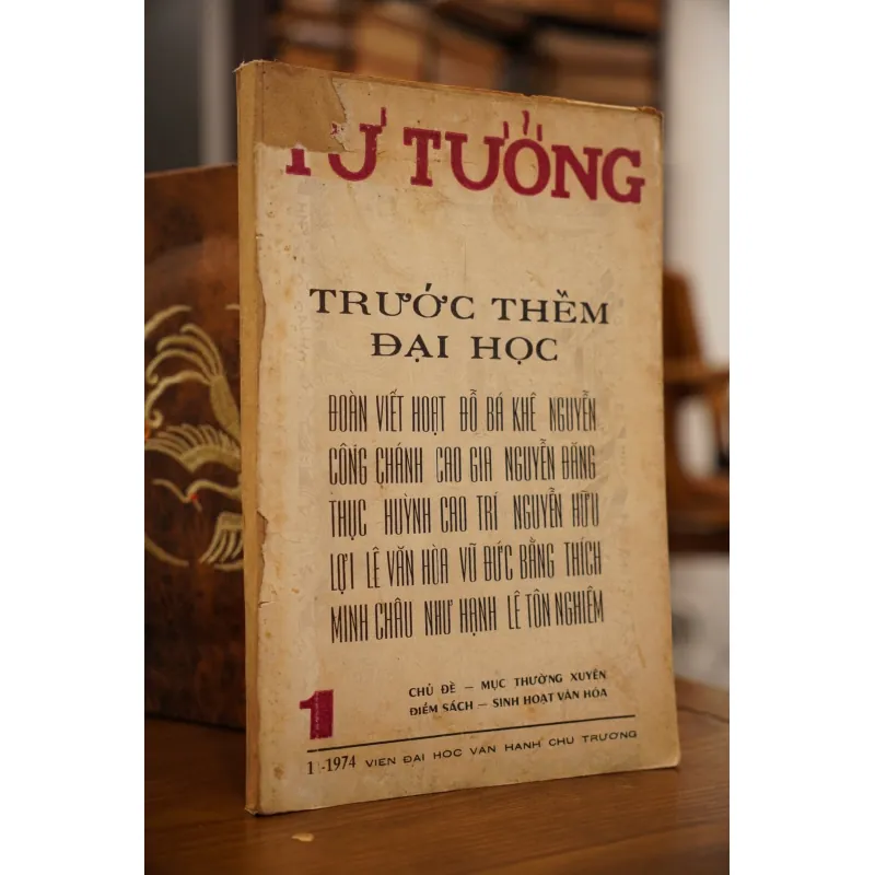 Tạp chí Tư Tưởng - Viện Đại Học Vạn Hạnh 719380