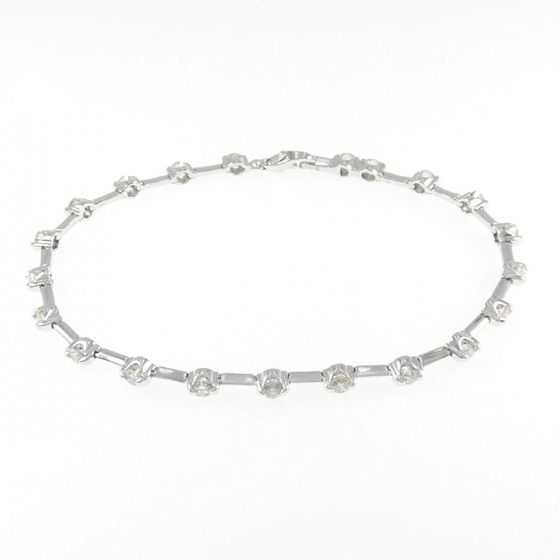 K18WG Vòng tay kim cương 2.00CT - Hàng hiệu Chính hãng 872554