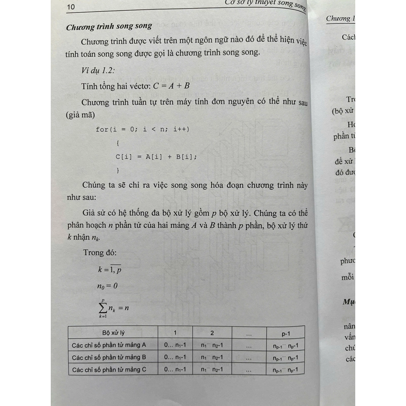 CƠ SỞ LÝ THUYẾT SONG SONG 494039