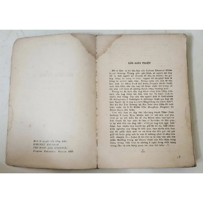Tiểu thuyết MẶT TRĂNG & ĐỒNG XU, William Somerset Maugham 705067