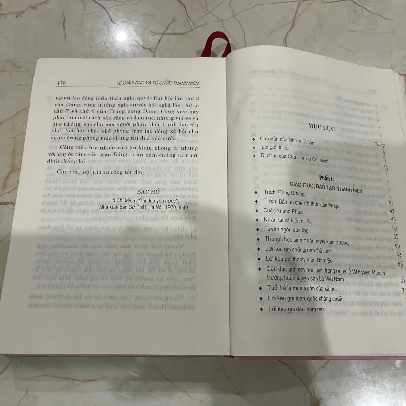 Hồ Chí Minh về giáo dục và tổ chức thanh niên (b) 799544