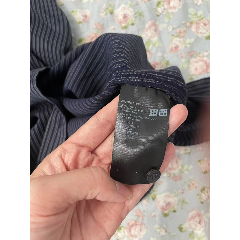 sơ mi Uniqlo kẻ 536245