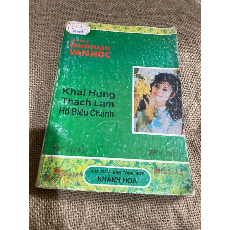 Bình luận văn học Khái Hưng, Thạch Lam, Hồ Biểu Chánh 460921