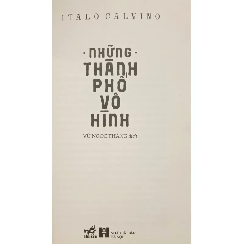 Những thành phố Vô hình (Italo Calvino) 932871