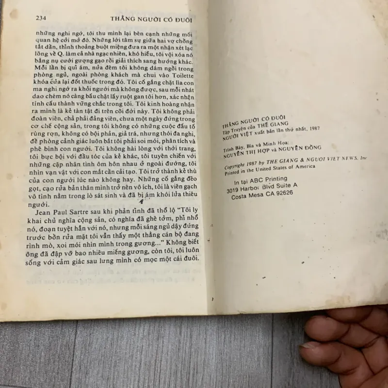 Thằng người có đuôi - thế giang. 10b1 1026212