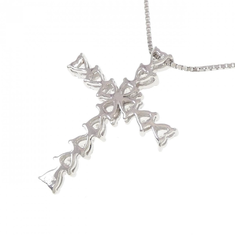 Dây chuyền kim cương PT900/PT850 1.501CT E VVS2-SI1 hình trái tim - Hàng hiệu Authentic 875454