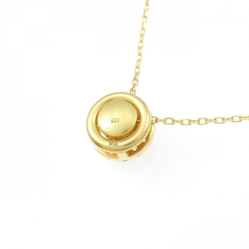 K18YG Dây chuyền kim cương 0.159CT - Hàng hiệu Chính hãng 858814