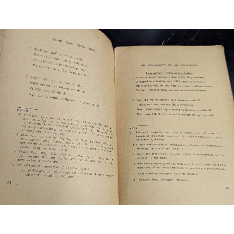 Cung oán ngâm khúc - dịch sang tiếng anh Văn Hà Vũ Trung Lập 478028