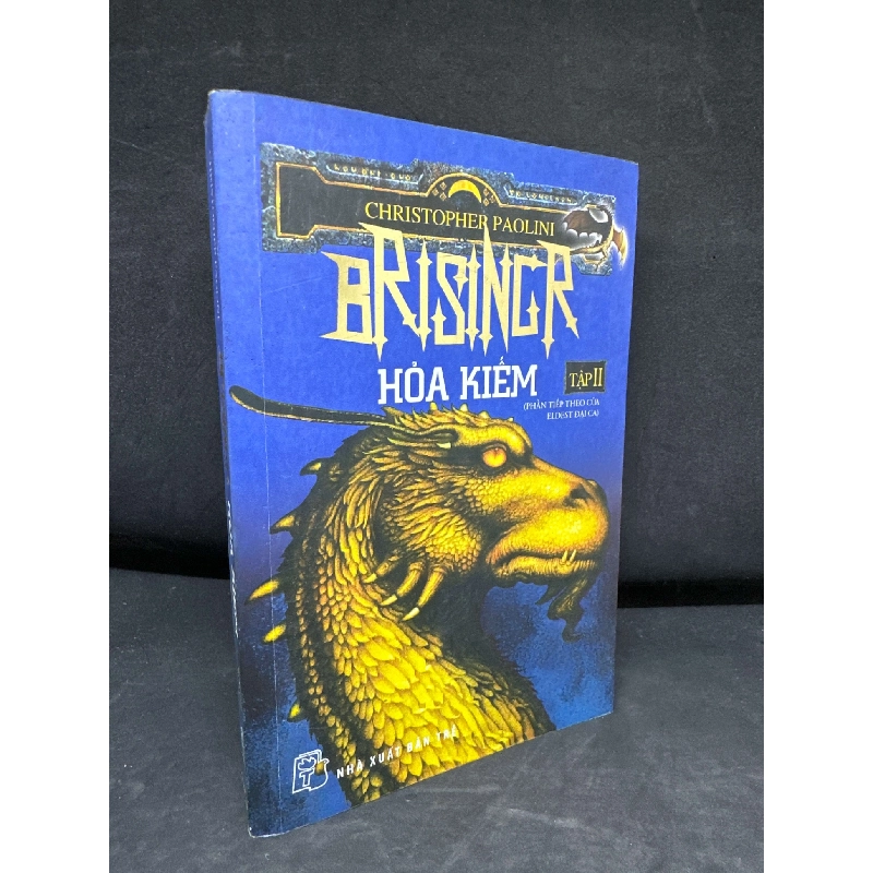 [Phiên Chợ Sách Cũ] Brisingr Hỏa Kiếm (Bìa Xanh), Tập 2 - Christopher Paolini, 2013 S2511 SBM - VĂN HỌC - SBM2911-96 Blogmeo040226 793216