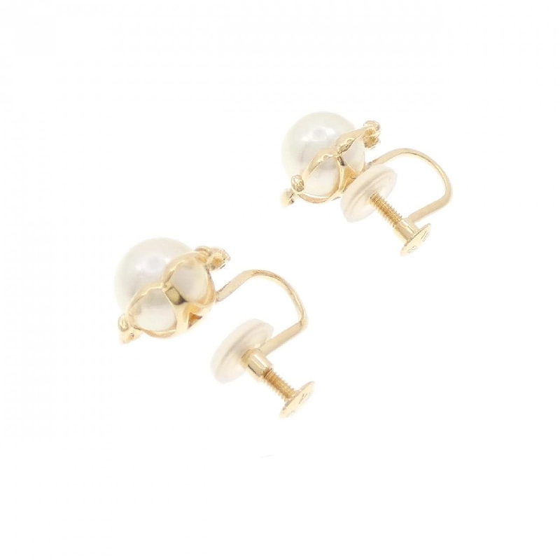 Bông tai ngọc trai Akoya K18YG 7.1mm - Hàng hiệu Chính hãng 872894