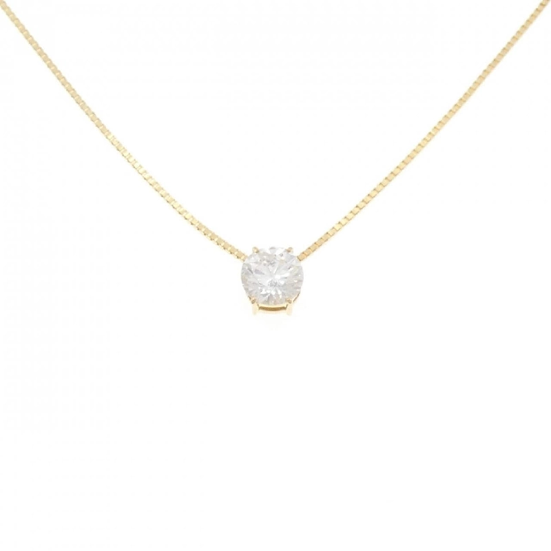 K18YG Solitaire Dây chuyền kim cương 1.018CT - Hàng hiệu Chính hãng 862490