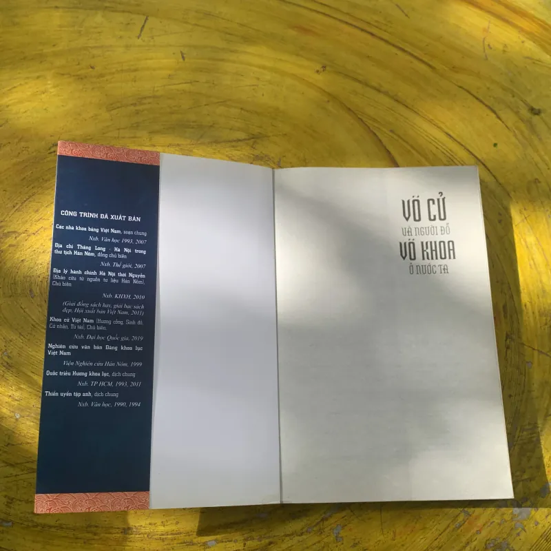 VÕ CỬ VÀ NGƯỜI ĐỖ VÕ KHOA Ở NƯỚC TA- TS. NGUYỄN THUÝ NGA  784204