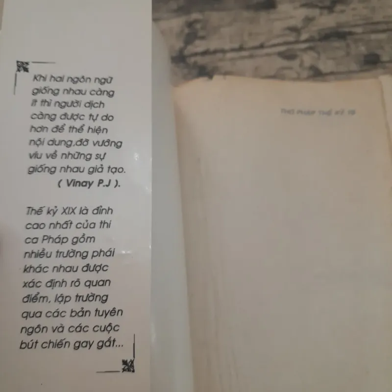 Thơ Pháp Thế kỷ 19. Song ngữ Pháp Việt. Soạn giả Trần Mai Châu 696679