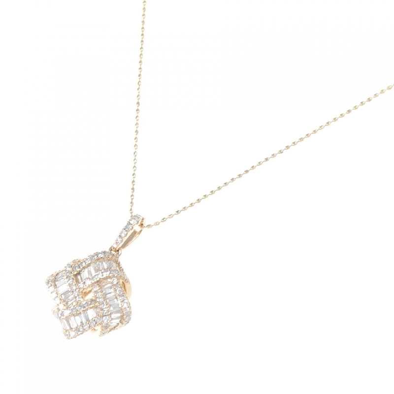 K18PG Dây chuyền kim cương 0.40CT - Hàng hiệu Chính hãng 863828