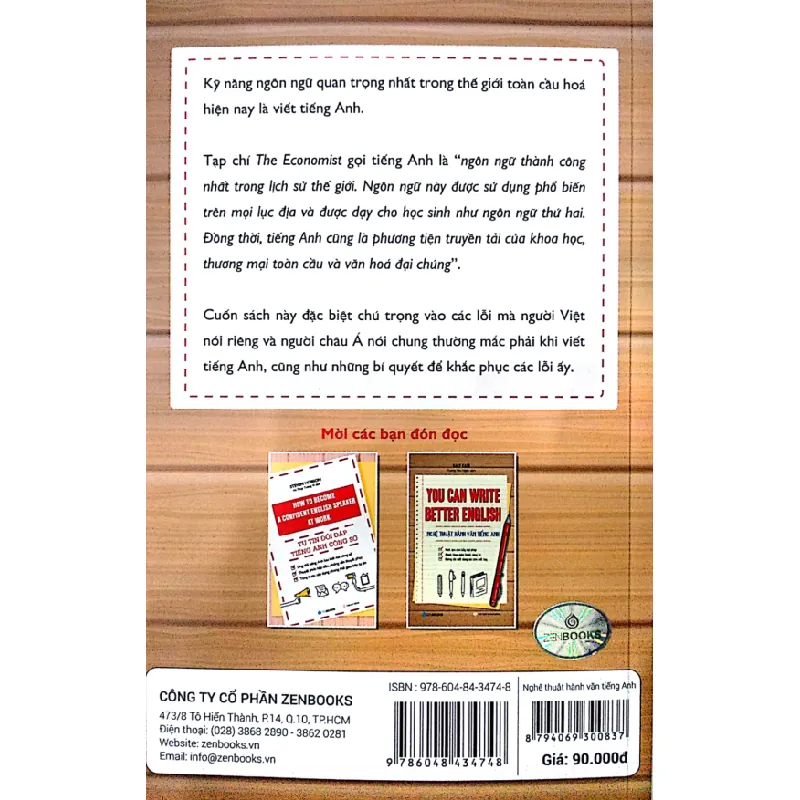 You Can Write Better English - Nghệ Thuật Hành Văn Tiếng Anh - Barry Kalb 690736