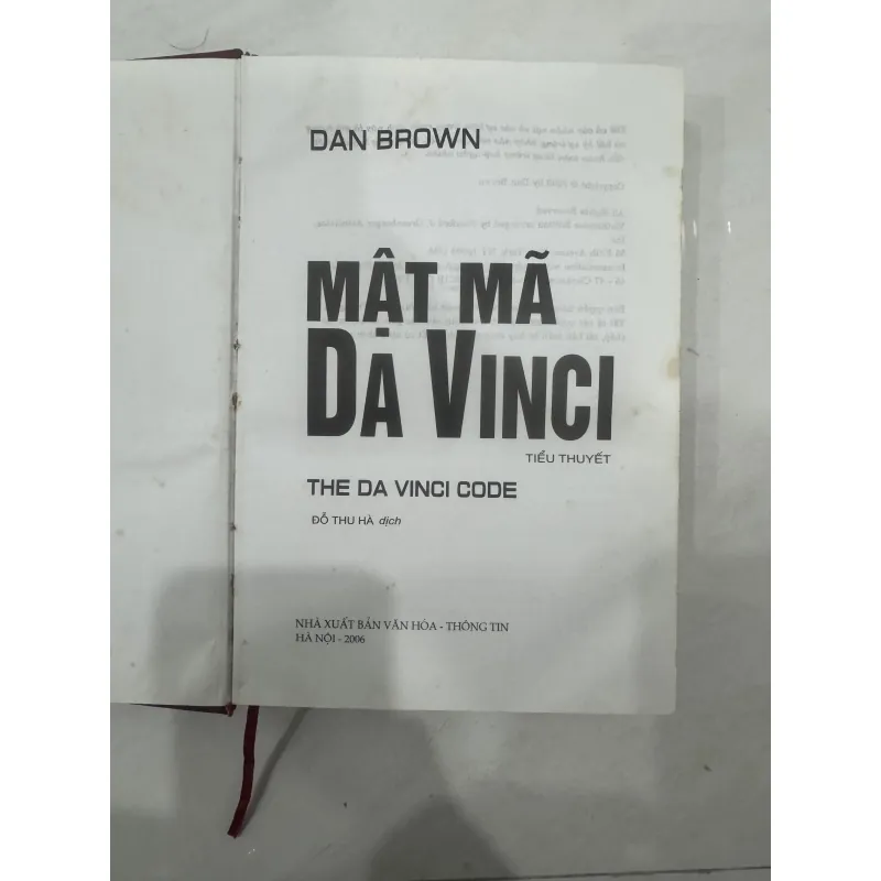 Mật mã Da Vinci 2007 780743