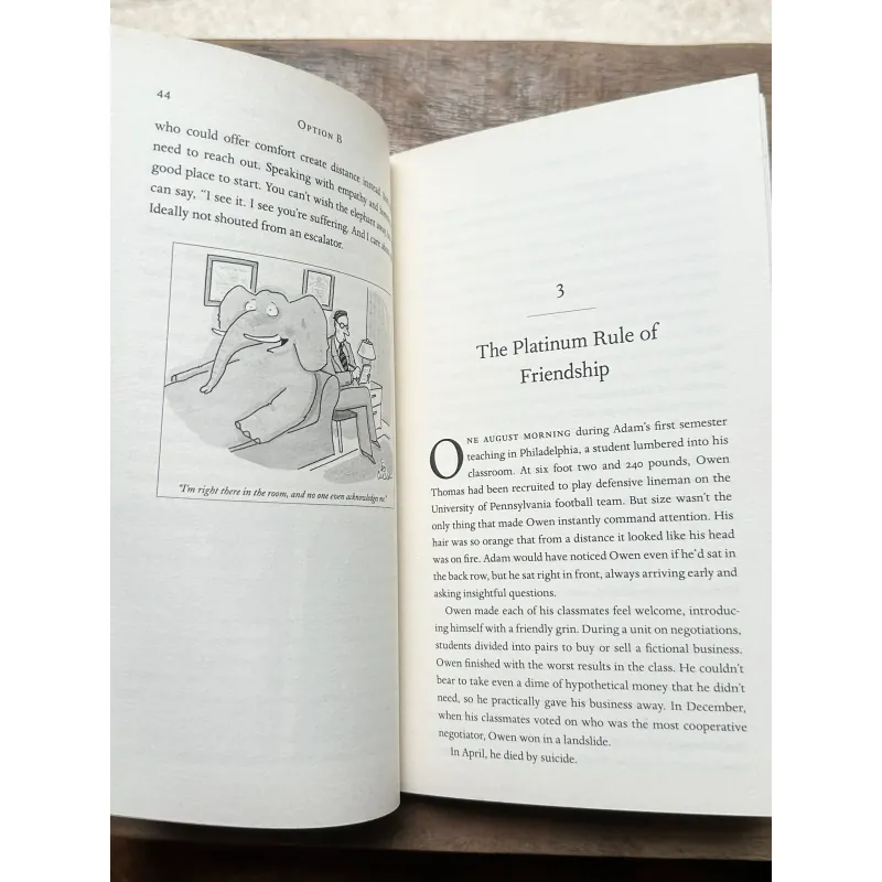 Option B - Sheryl Sandberg & Adam Grant 734647