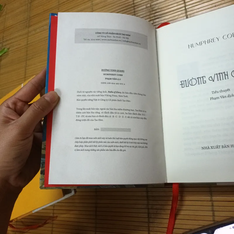 Đường Vinh Quang - Humphrey Cobb 776253