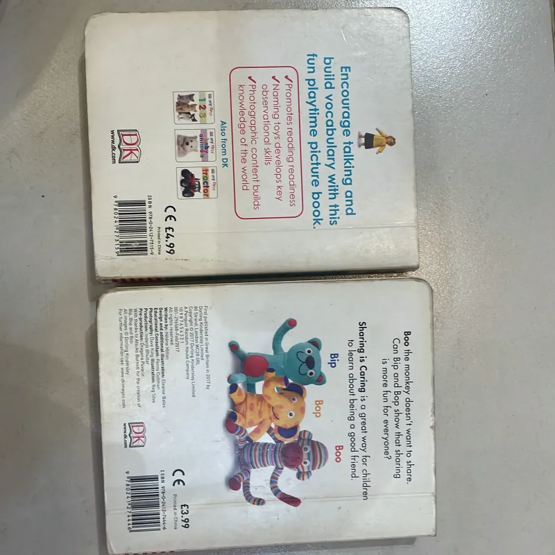 NGOẠI VĂN tiếng anh trẻ em DK danh tiếng : My First Playtime & Sharing is Caring  1027825