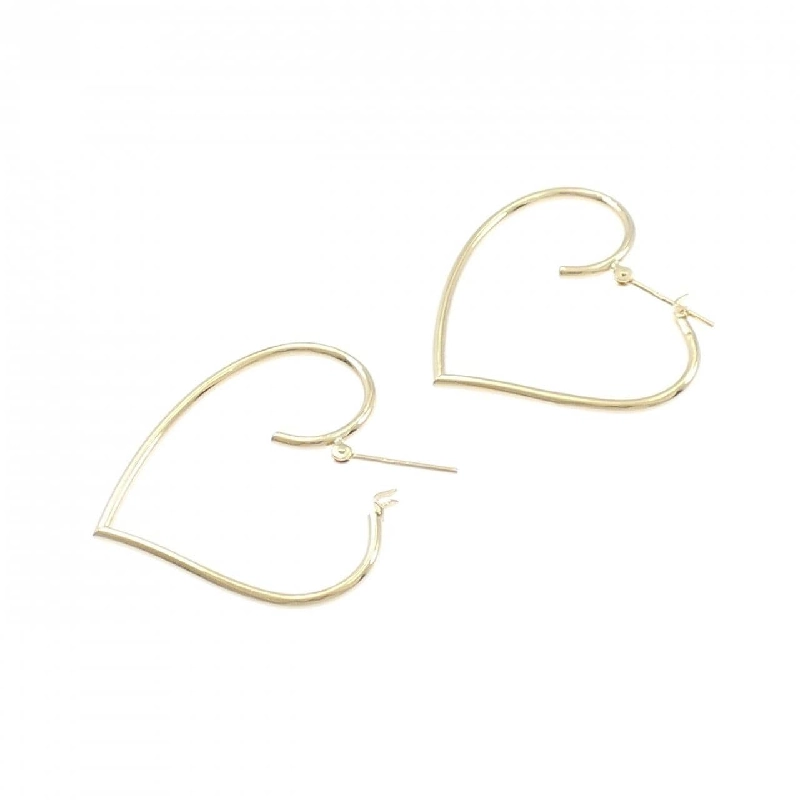 K18YG Bông tai hình trái tim - Hàng hiệu Chính hãng 865689