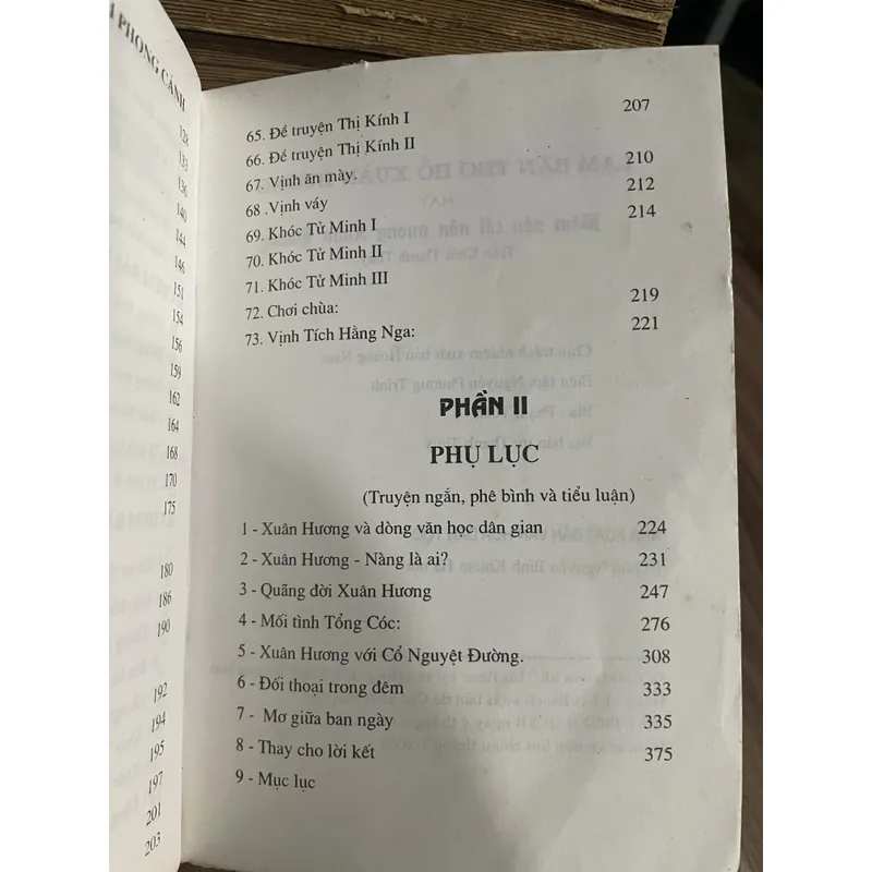 Dạ bản thơ hồ Xuân Hương-  Trần khải thanh thủy  739482