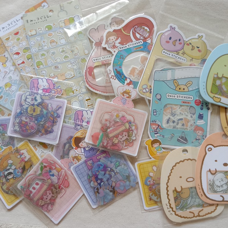 Combo 5 túi sticker ngẫu nhiên  74048