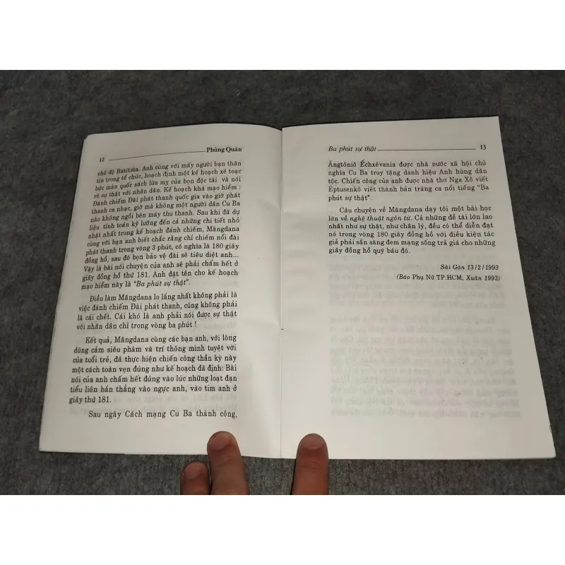 BA PHÚT SỰ THẬT - PHÙNG QUÁN 936806