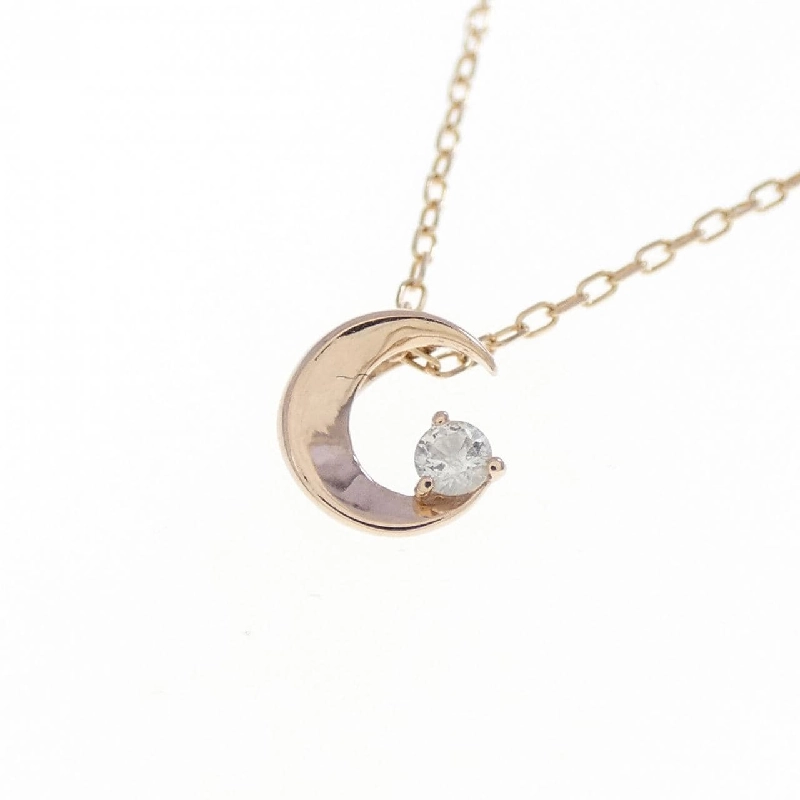 K10PG Moon Diamond Necklace - Hàng hiệu Authentic 861314