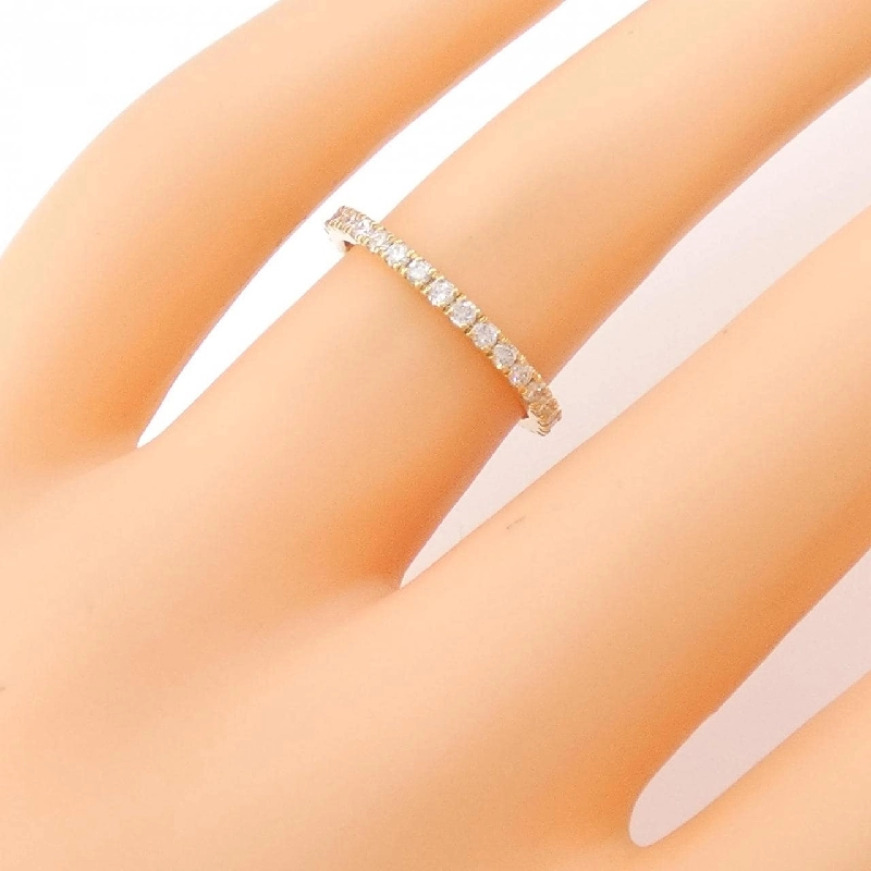 Nhẫn kim cương Full Eternity K18YG 0.484CT - Hàng hiệu Authentic 857378