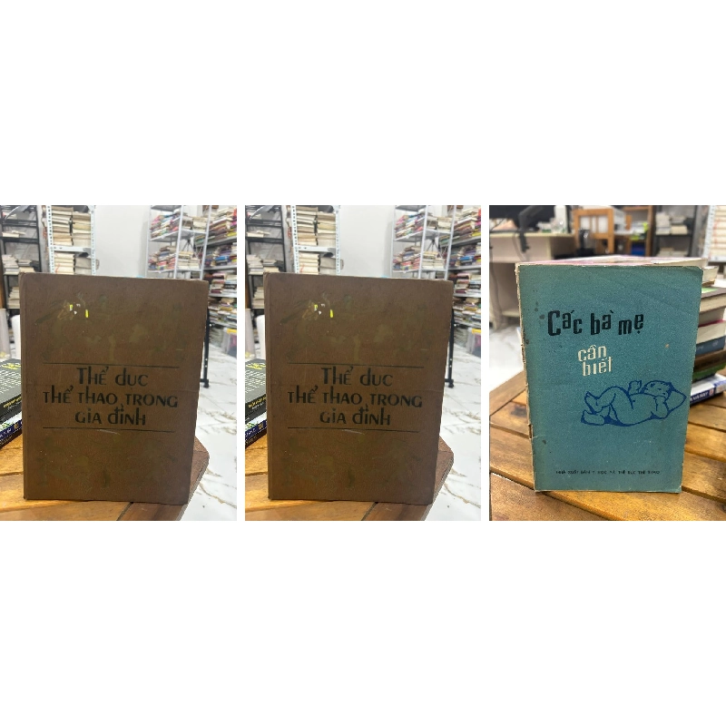 Kết hợp Sách Thể Dục Thể Thao Gia Đình 990752
