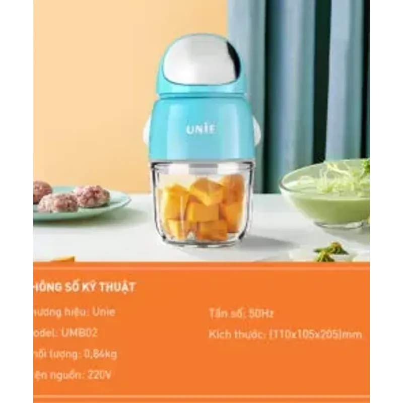 🔥 Máy xay UNIE UMB02 – Lưỡi inox 304 an toàn, xay êm – bền bỉ – hiệu quả! 715770