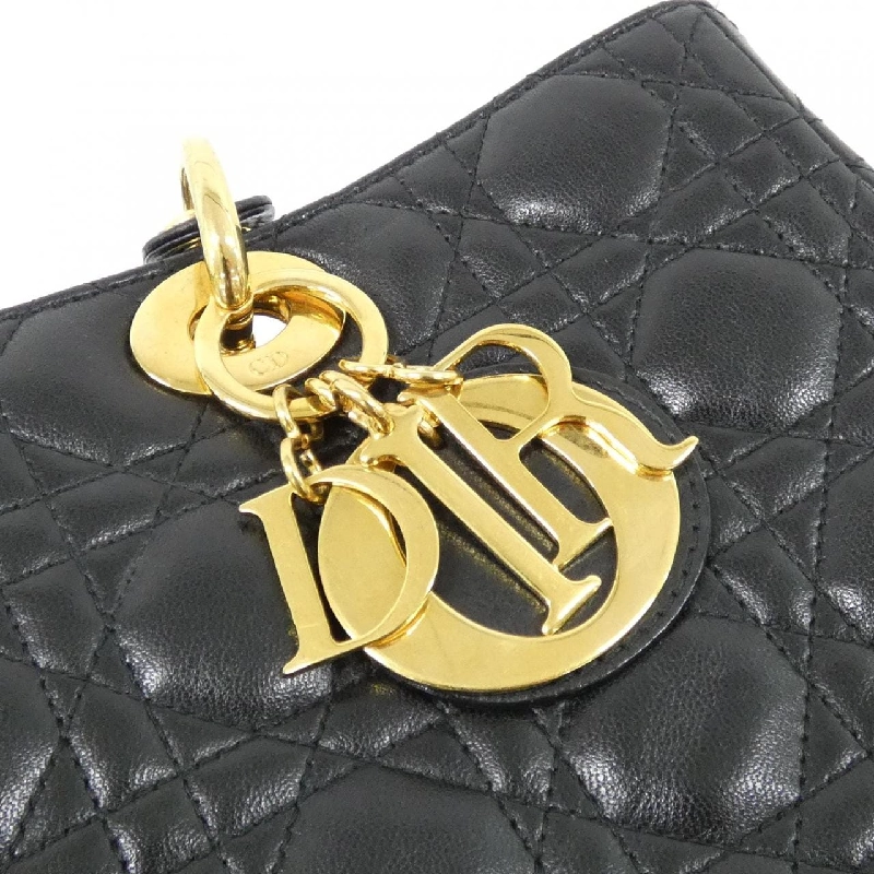 【Vintage】Christian Dior Lady Dior Large CAL44560 Bag 617244