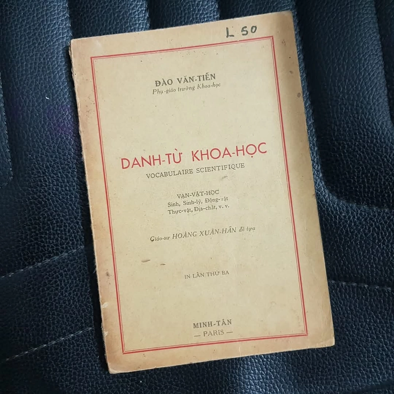 Danh từ khoa học. In 1955 414218