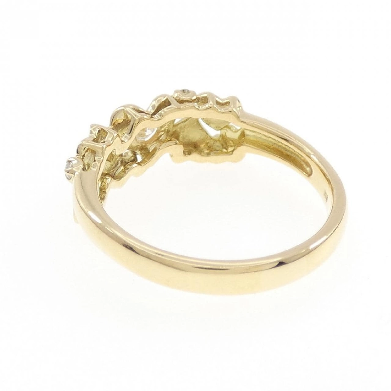 Nhẫn kim cương hình trái tim K18YG 0.10CT 668922