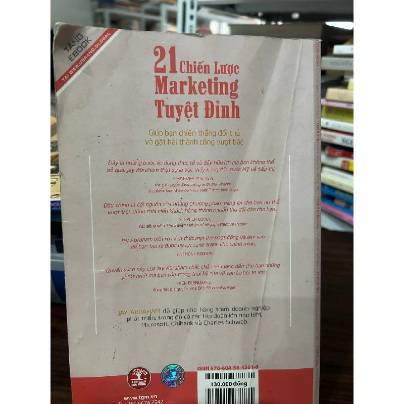 21 Chiến Lược Marketing Tuyệt Đỉnh của Jay Abraham - Jay Abraham - BT - Jay Abraham 1013332