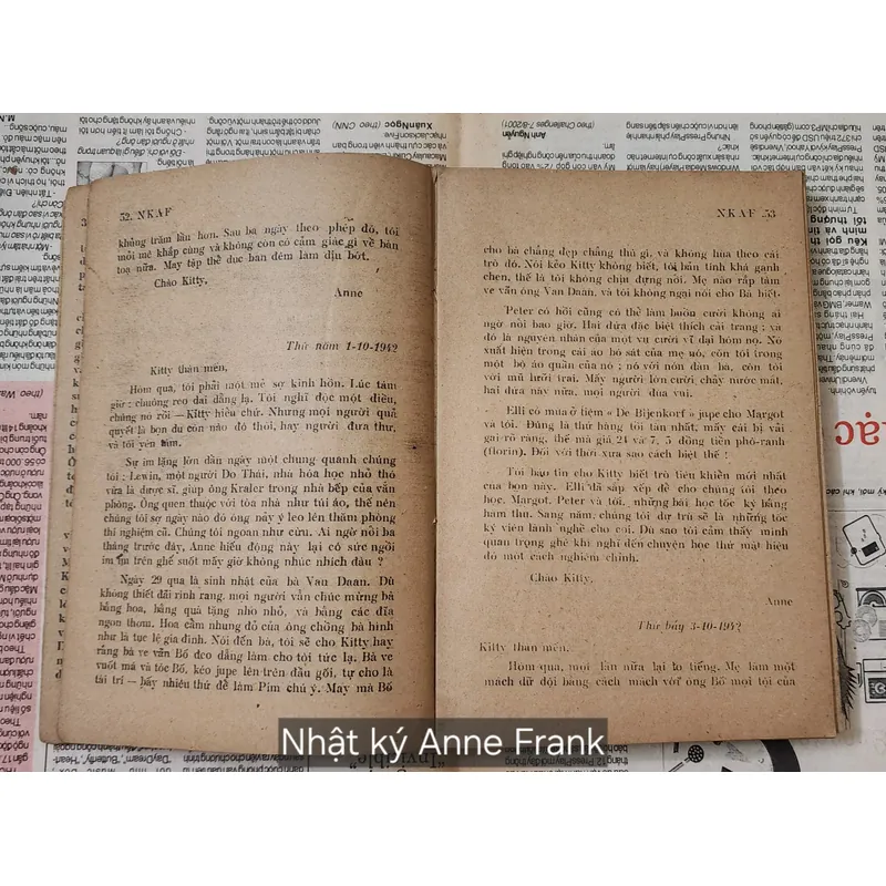 NHẬT KÝ ANNE FRANK (1987) - Dịch giả: Bửu Ý 719350