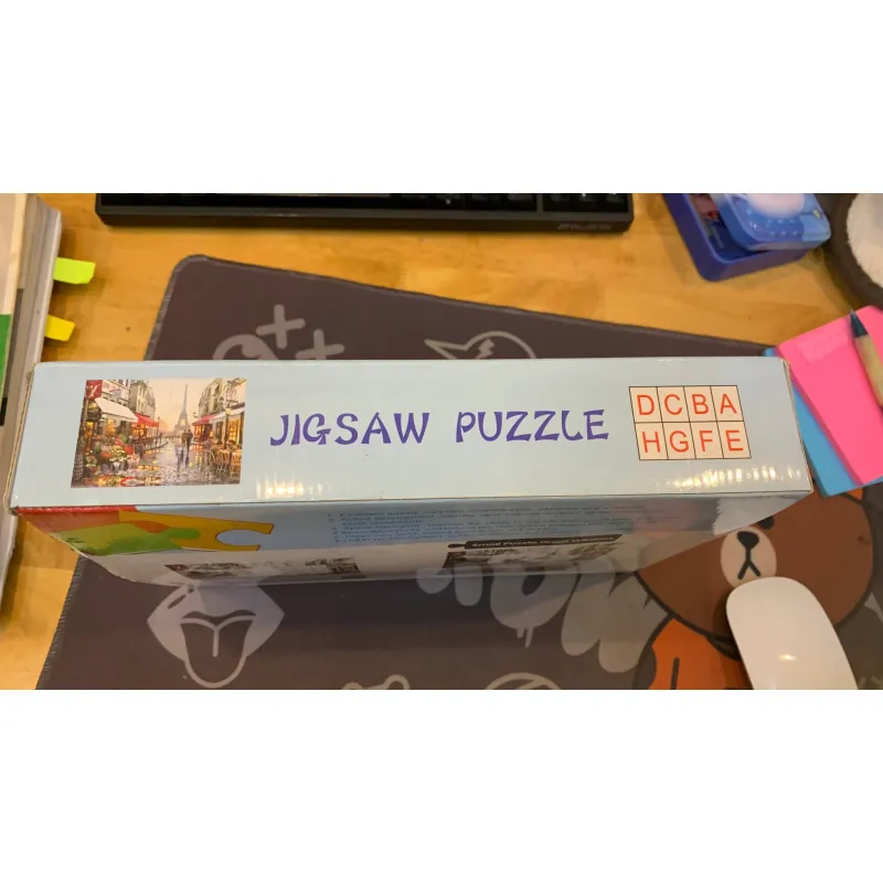 Ghép hình Jigsaw Puzzle 1000 mảnh ghép - Hình phố hoa Paris 731231