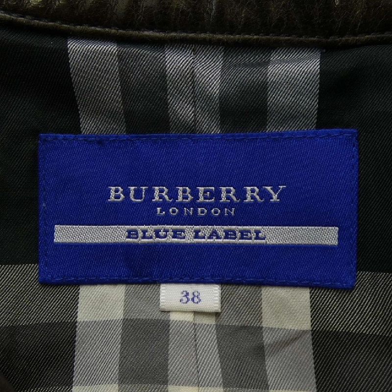 【Mã giảm giá】Áo khoác da BURBERRY BLUE LABEL 637887