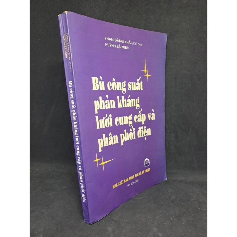 (TẶNG BOOKMARK) Bù công suất phản kháng lưới cung cấp và phân phối điện Phan Đăng Khải 2001 mới 70% RBK.TN2406 940139