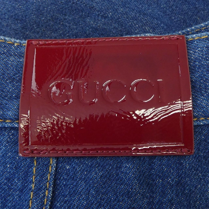 Gucci GUCCI Váy denim dài vừa 807334 XDC5F - Hàng hiệu Chính hãng 820081