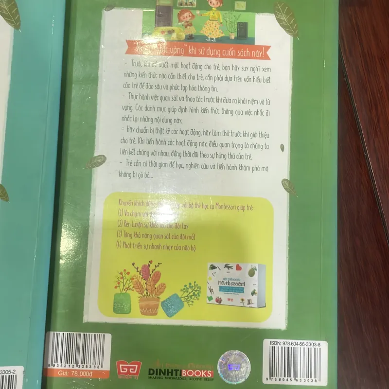 Bộ sách HỌC MONTESSORI ĐỂ DẠY TRẺ THEO PHƯƠNG PHÁP MONTESSORI  1037523