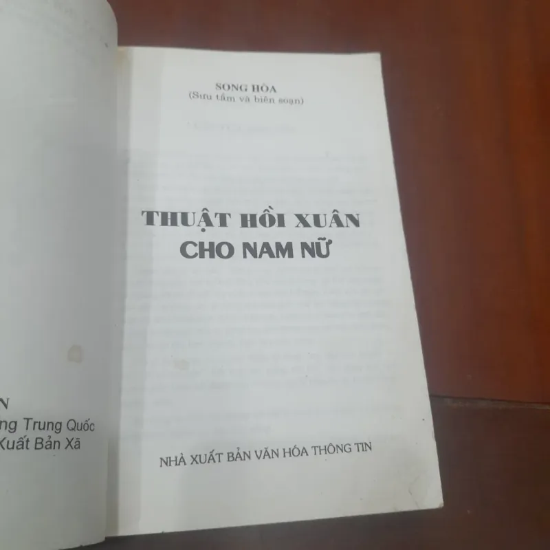 THUẬT HỒI XUÂN cho Nam Nữ 747523
