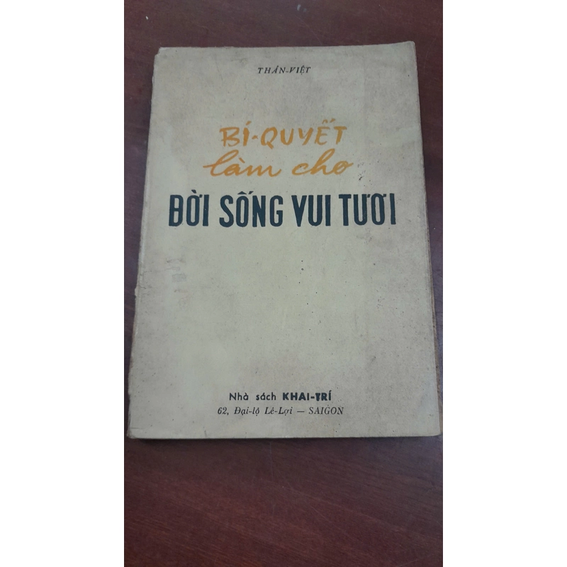 BÍ QUYẾT LÀM CHO ĐỜI SỐNG VUI TƯƠI 273818