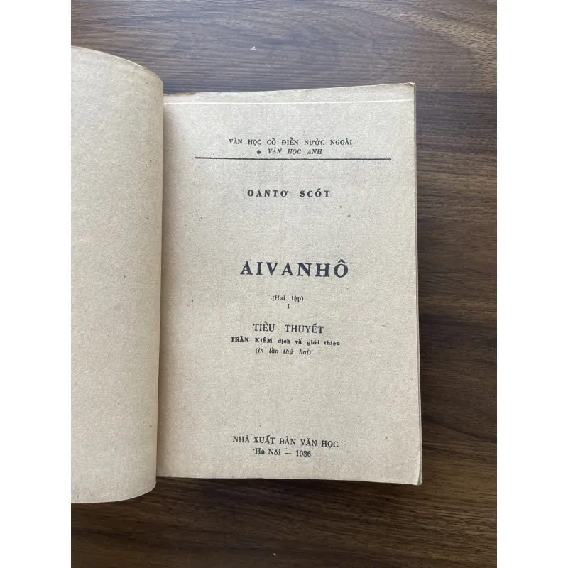 Aivanhô -Oantơ Scốt 989869