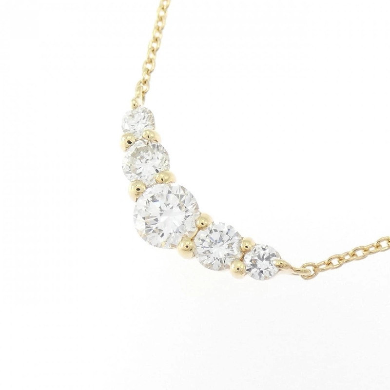 K18YG Dây chuyền kim cương 0.53CT - Hàng hiệu Chính hãng 857293