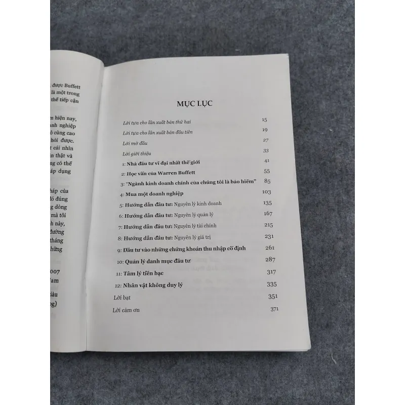 PHONG CÁCH ĐẦU TƯ WARREN BUFFETT 957326