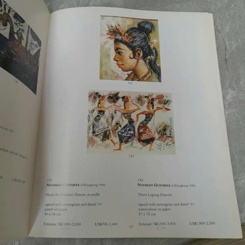 CHRISTIE'S SOUTH EAST ASIAN PAINTINGS - TRANH ĐÔNG NAM Á CỦA CHRISTIE'S 558585