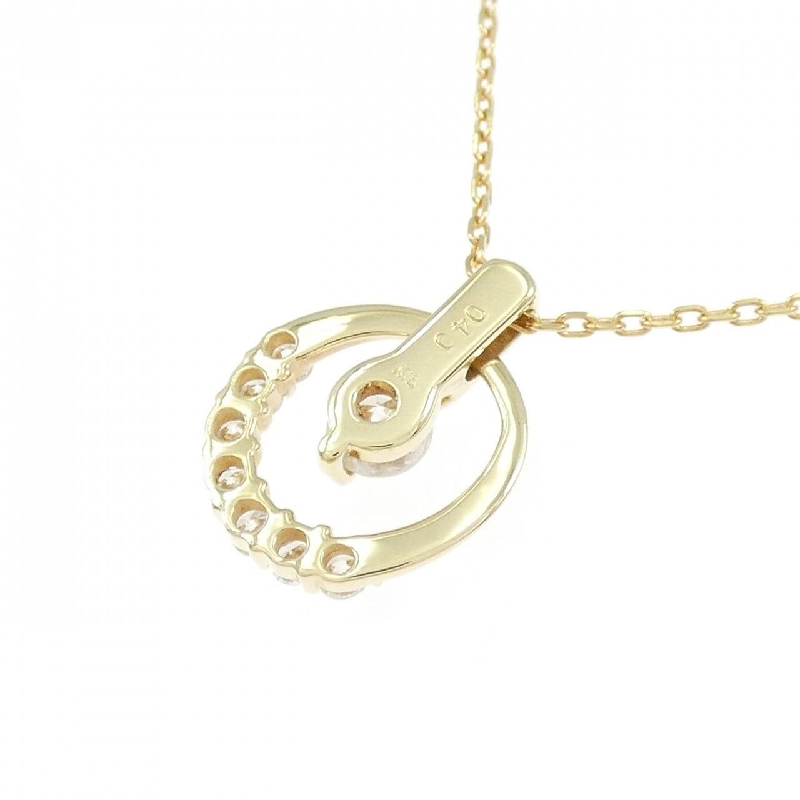 K18YG Dây chuyền kim cương 0.40CT - Hàng hiệu Chính hãng 861869