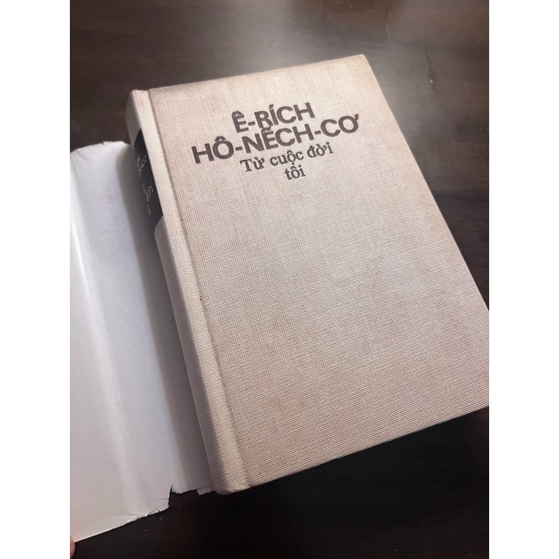  Ê-Rích-Hô-Nếch-Cơ - Từ cuộc đời tôi (bản in đầu tiên 1984) 548829